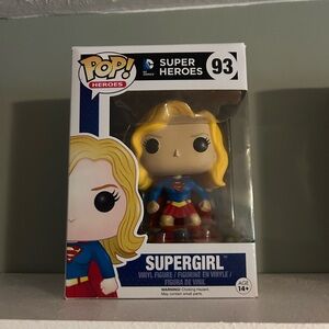 Funko Supergirl Pop Vinyl Figure with Blue and Red Costume